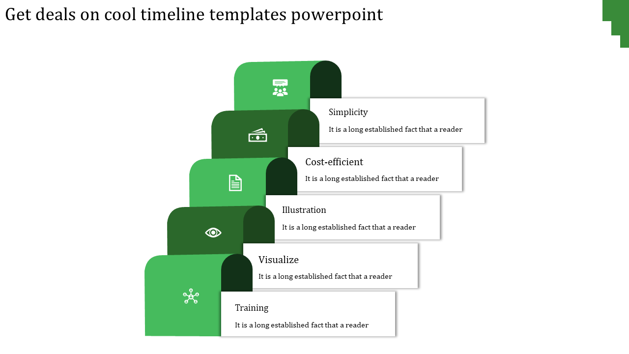 Get Modern Cool Timeline Templates PPT and Google Slides